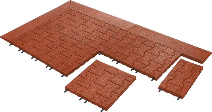 Paving Block Tile - Chaal - Sustainable Building Materials